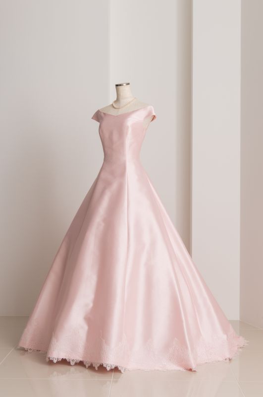 カラードレス ピンク ￥68,000 - ウェディングドレスセール1万円から 
