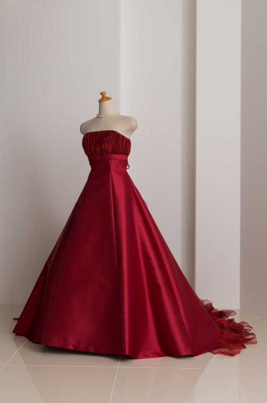 カラードレス 赤 ￥68,000 - ウェディングドレスセール1万円から販売 
