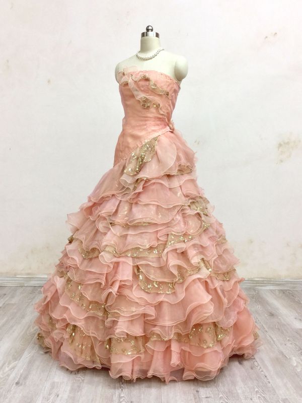 カラードレス ピンク ￥48,000− - ウェディングドレスセール1万円から 