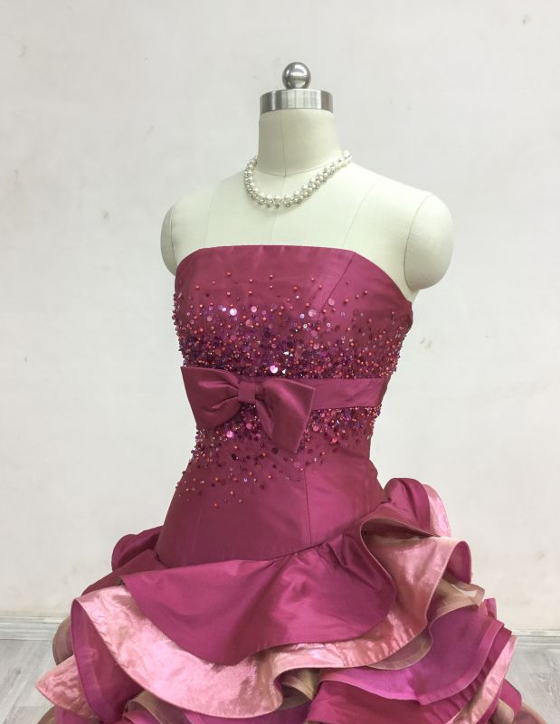 カラードレス ローズピンク - ウェディングドレスセール1万円から販売 