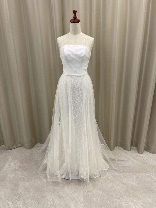 サナ スレンダーライン ウェディングドレスレンタル TIG DRESS 東京