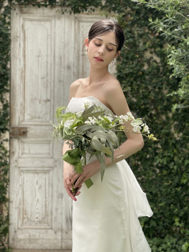 ウェディングドレス　マーメイド