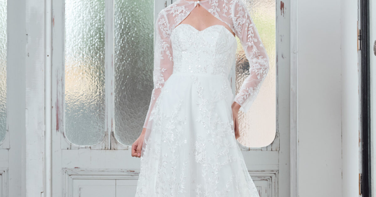 ウェディングドレス 2WAY A8-2 - ウェディングドレスセール1万円から