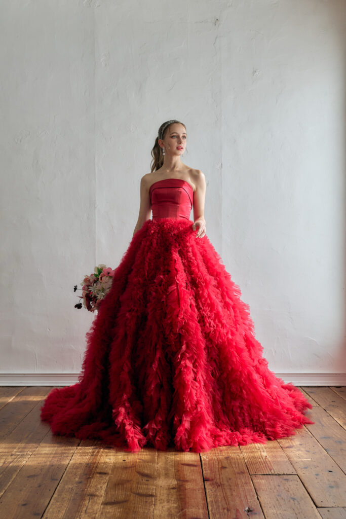 カラードレス レンタル