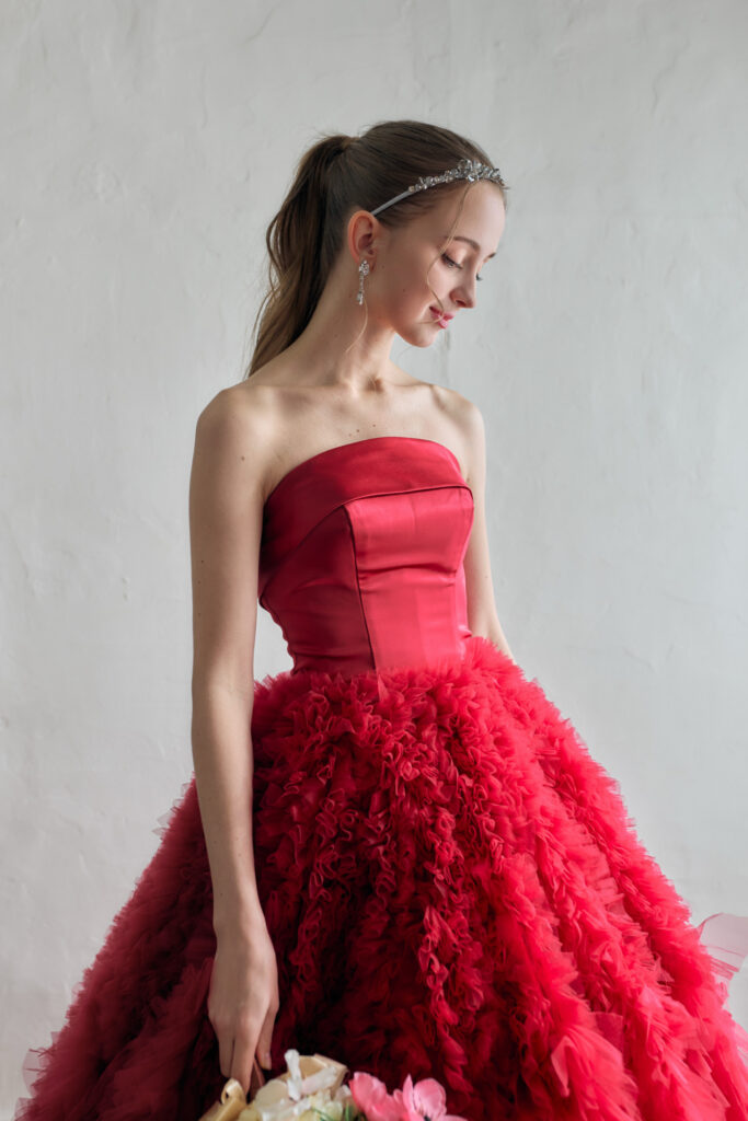 レッドドレス レンタル