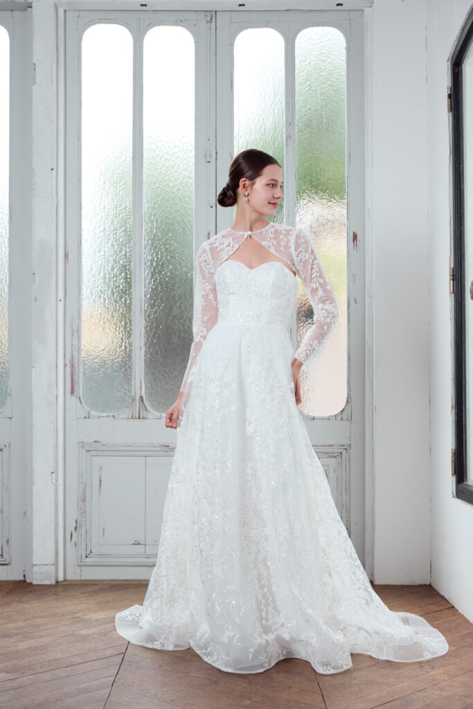 ウェディングドレス 2WAY 購入