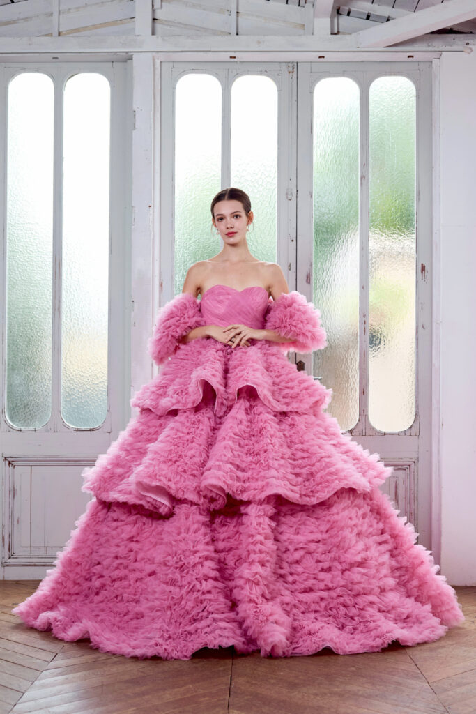 カラードレス ピンク