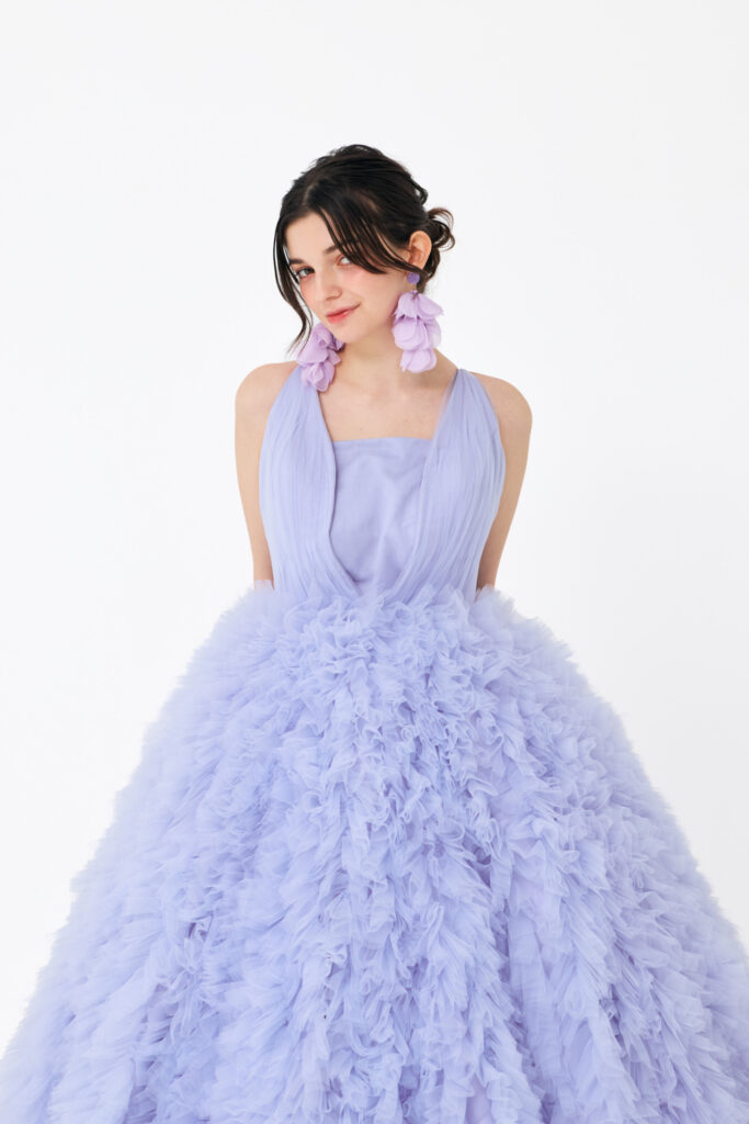 パープルドレス