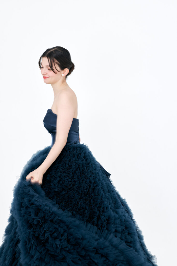 ネイビードレス